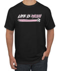 Life Is Miami Soccer GOAT Sports Men TShirt Unisex , , , Long Sleeve Tee