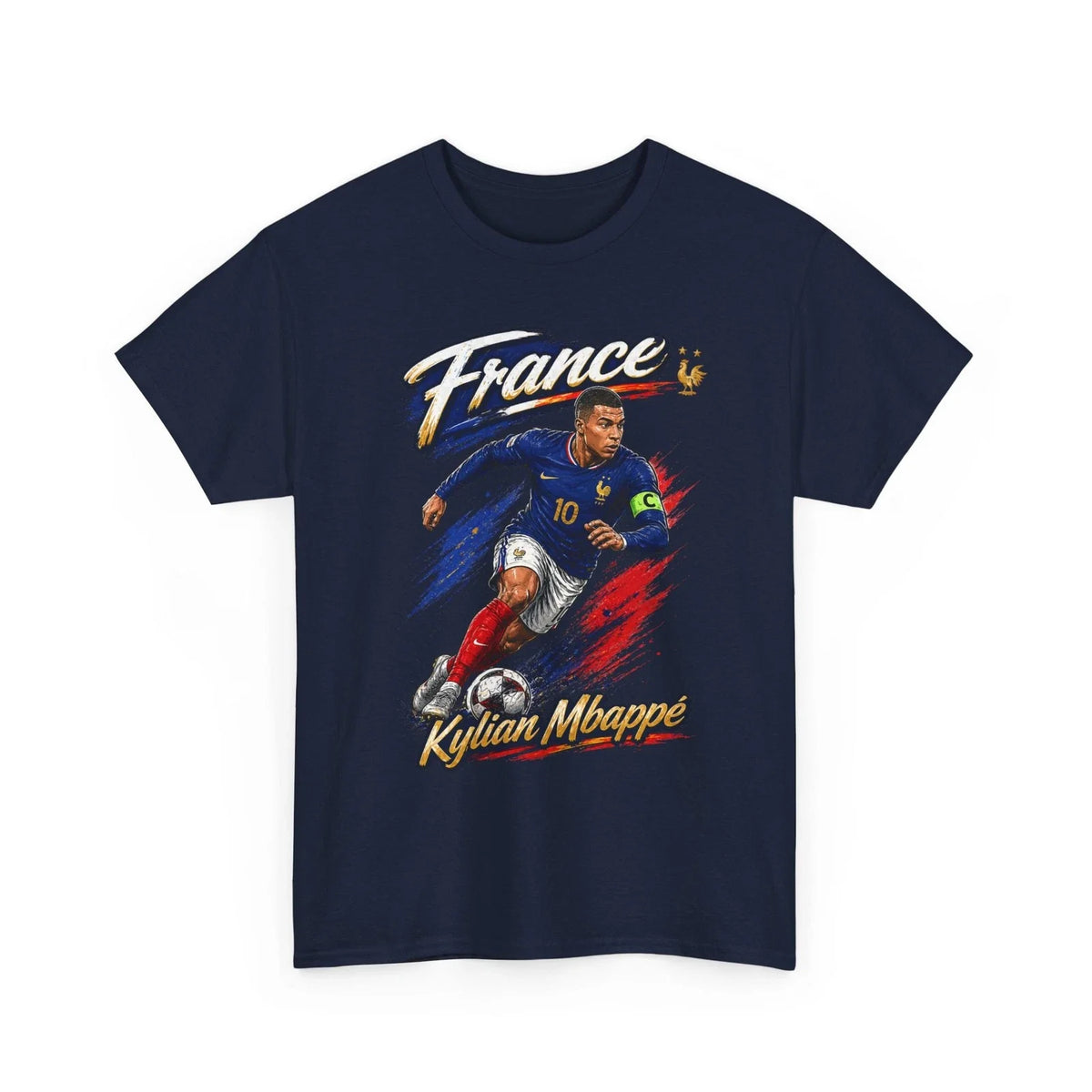 France Soccer Tee Kylian Mbappé | French Flag Football Shirt Unisex , , , Long Sleeve Tee