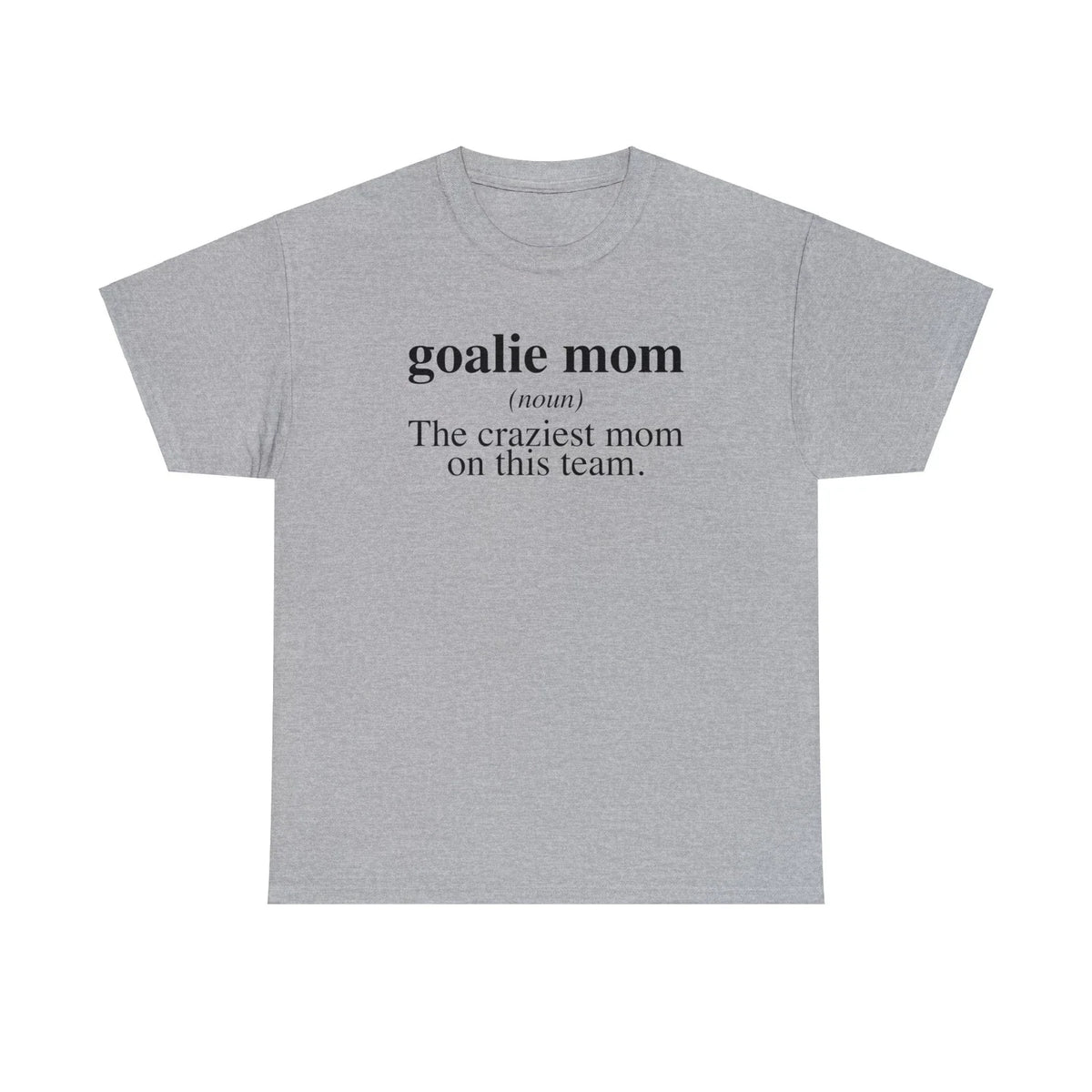 Goalie Mom Definition Soccer Lacrosse Shirt Gifts Tshirt Tee Crew Neck Unisex Unisex , , , Long Sleeve Tee