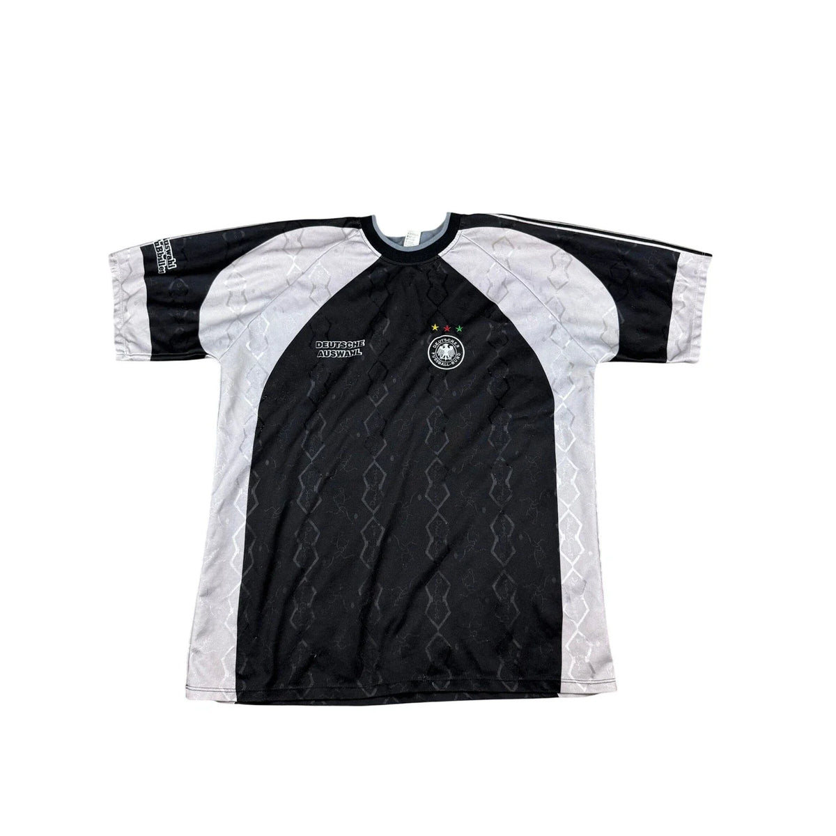 Vintage Deutschland German Soccer Jersey Black Football Shirt Mens Size XL Unisex , , , Long Sleeve Tee