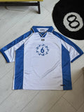 Hummel Soccer Jersey #6 Retro Shirt Crazy XLarge Saw Blade Unisex , , , Long Sleeve Tee