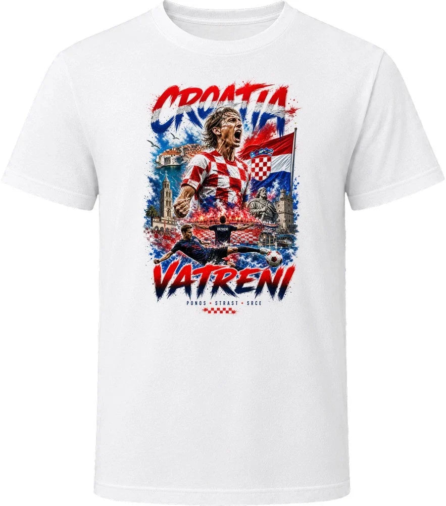 Croatia Vatreni Soccer Football 2026 National Pride T Shirt Unisex , , , Long Sleeve Tee