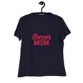 Women's Relaxed - Soccer Mom Shirt - Soccer - Mom Unisex , , , Long Sleeve Tee