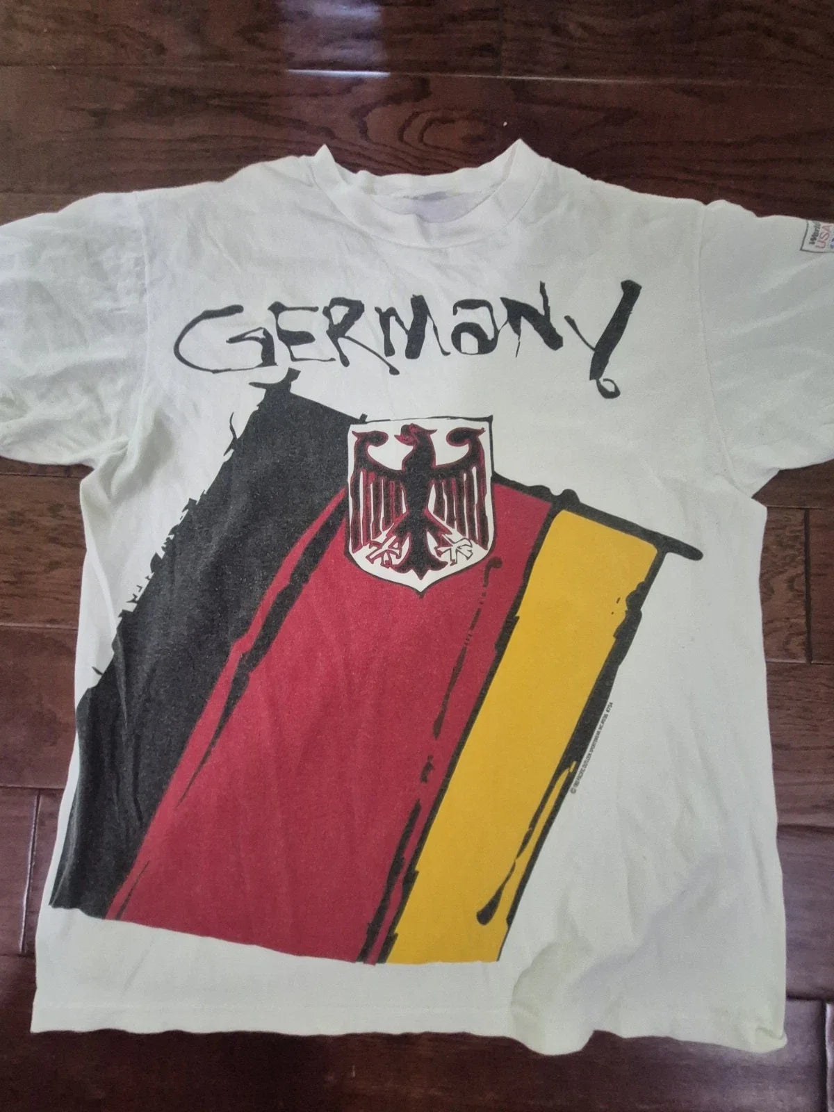 Vintage 1994' USA World Cup Germany Football Soccer Sz Large Preowned Unisex , , , Long Sleeve Tee
