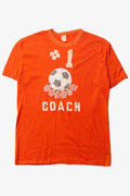 Vintage #1 Soccer Coach (1980s) Unisex , , , Long Sleeve Tee