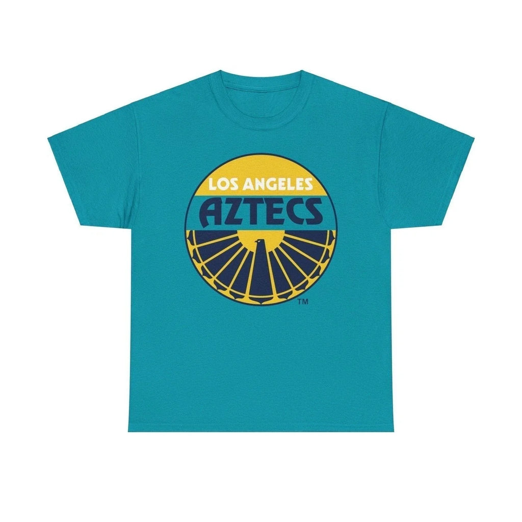 Los Angeles Aztecs Yellow Logo California Soccer Team Unisex , , , Long Sleeve Tee