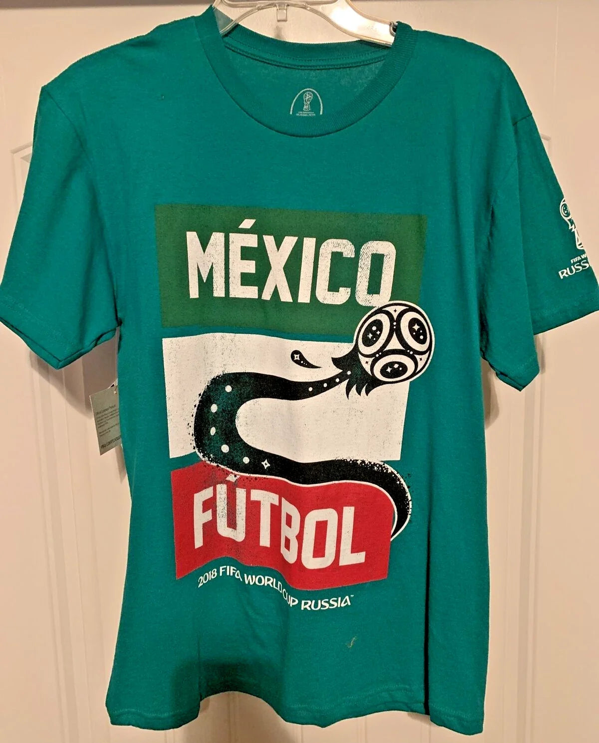 New 2018 FIFA Futbol World Cup Russia 'MEXICO' | Soccer | Youth XL Unisex , , , Long Sleeve Tee