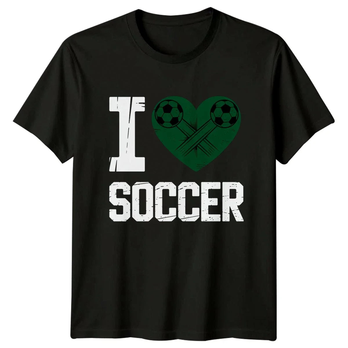 I Love Soccer Football Lover Soccer Birthday Gift For Him And Her Unisex , , , Long Sleeve Tee