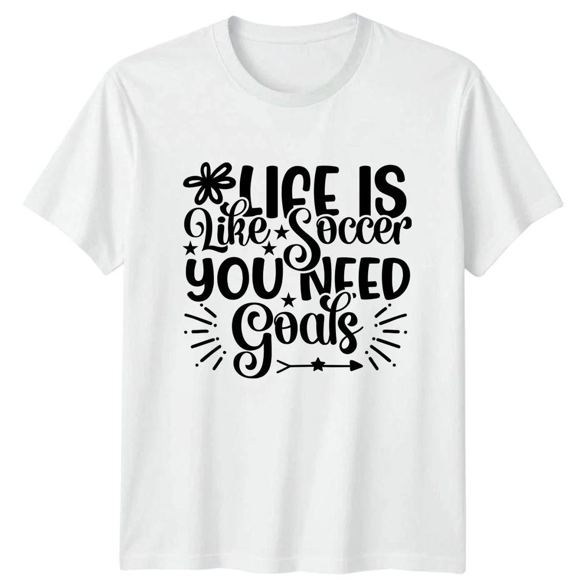 Life Is Like Soccer You Mens Fathers Day Soccer Fathers Day Gift For Him Unisex , , , Long Sleeve Tee