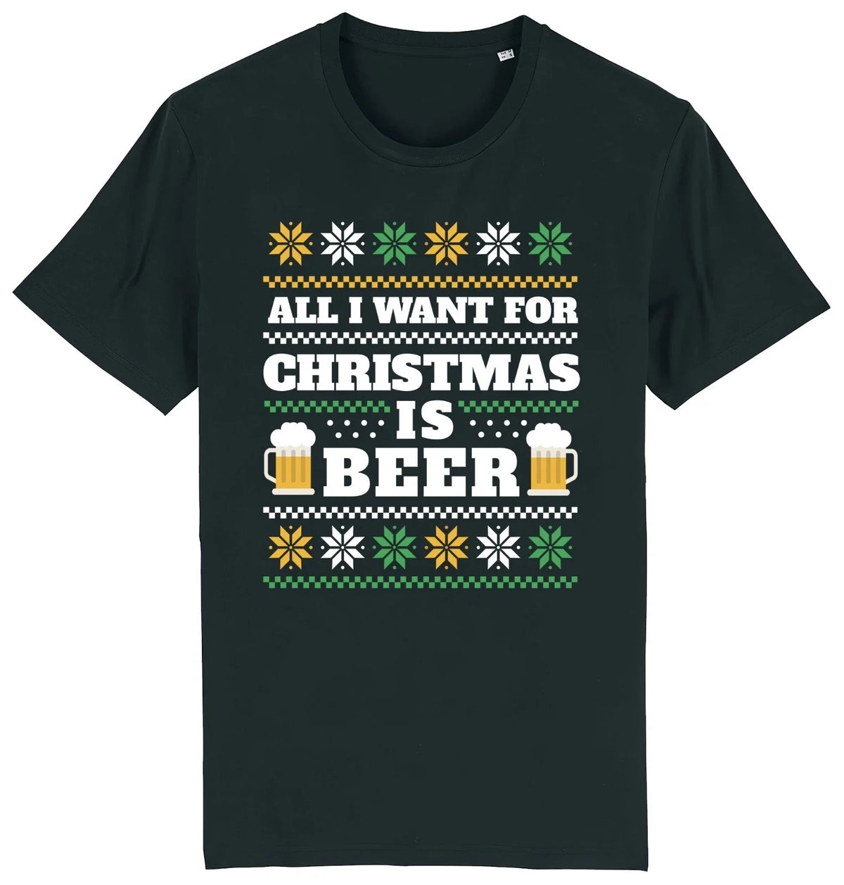 All I Want For CHRISTMAS Is BEER Mens Gift For Dad Uncle Brother Grandad Unisex , , , Long Sleeve Tee
