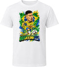 Gabriel Martinelli Brazil Soccer Caricature 2026 World Cup T Shirt Unisex , , , Long Sleeve Tee