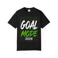 Goal Mode 2026 | Soccer Pitch Graphic Unisex , , , Long Sleeve Tee