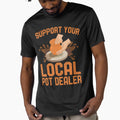 Support Your Local Pot Dealer - Clay Pottery Ceramics Artist by FernLela