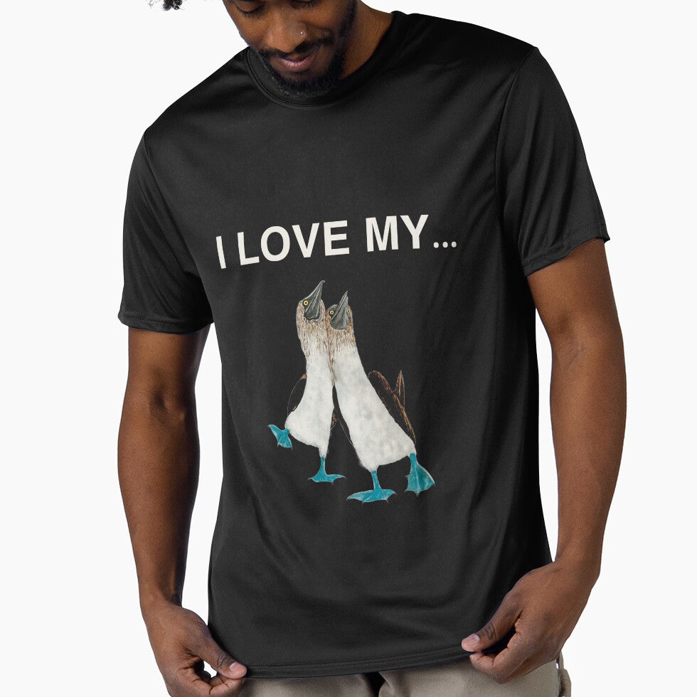 I LOVE MY….Blue Footed Boobies by artbysarahallen