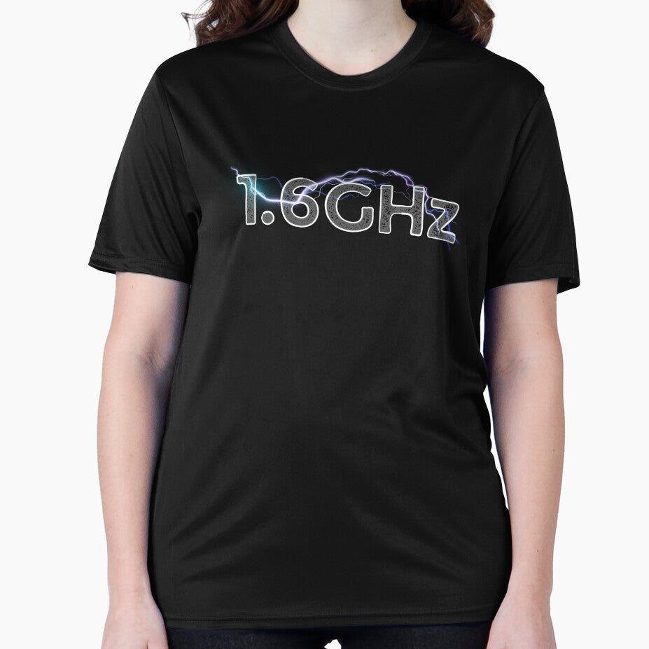 1.6GHz T-shirt Skinwalker Ranch Fan Unexplained Mysterious Frequency Alien Conspiracy ET UFO UAP Close Encounter Faux Pocket Tee Shirt SciFi by MunsyArt