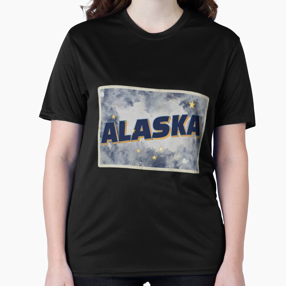 Alaska vintage style retro souvenir by DeveloperProp0