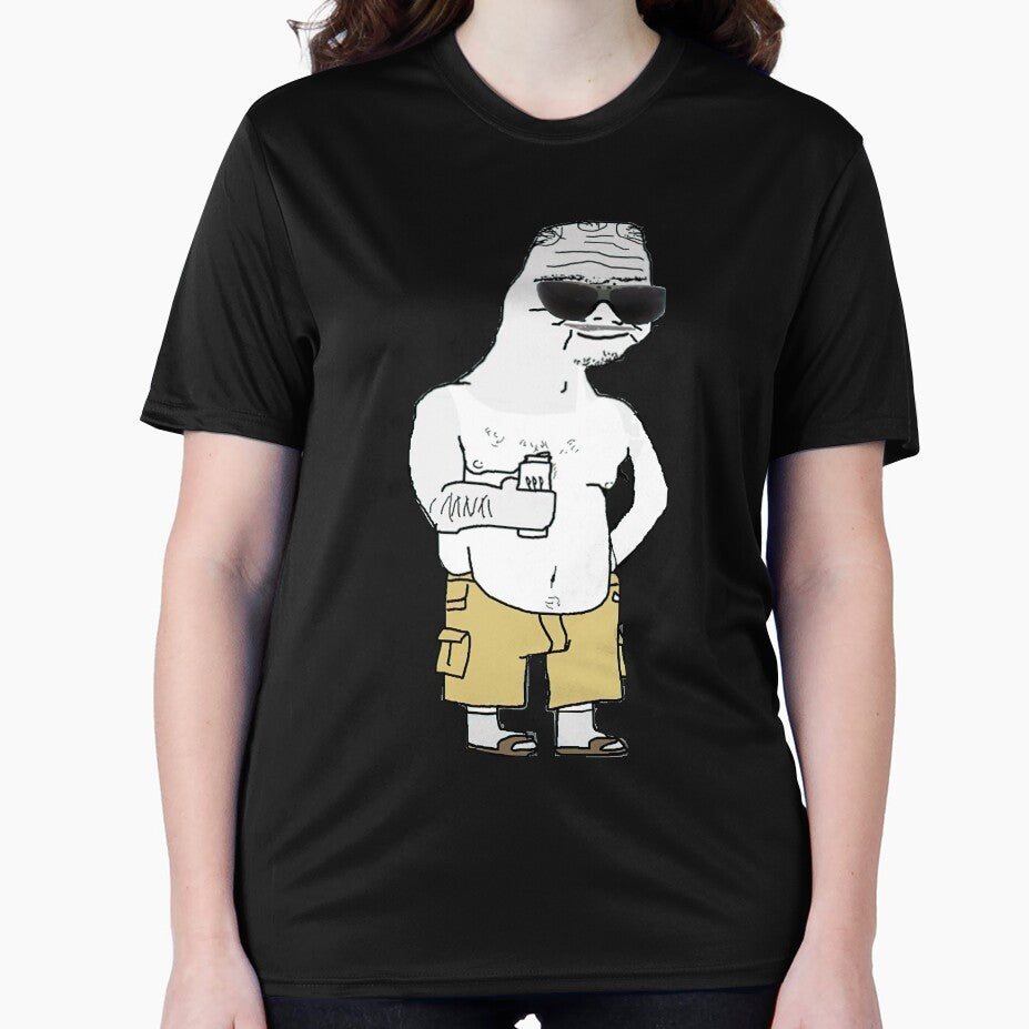 Funny Wojak Boomer Meme Sticker by Shidesama