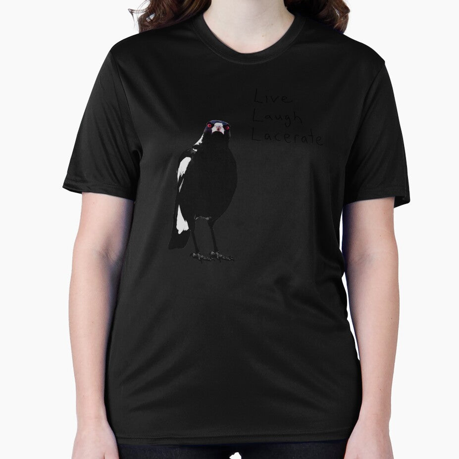 Inspirational Magpie - Live, Laugh, Lacerate.. by Rob Price