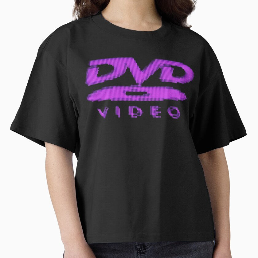 Purple DVD Logo Retro Y2K Aesthetic by TrxshWear