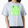 А brutal frog sits and watches by Broke69