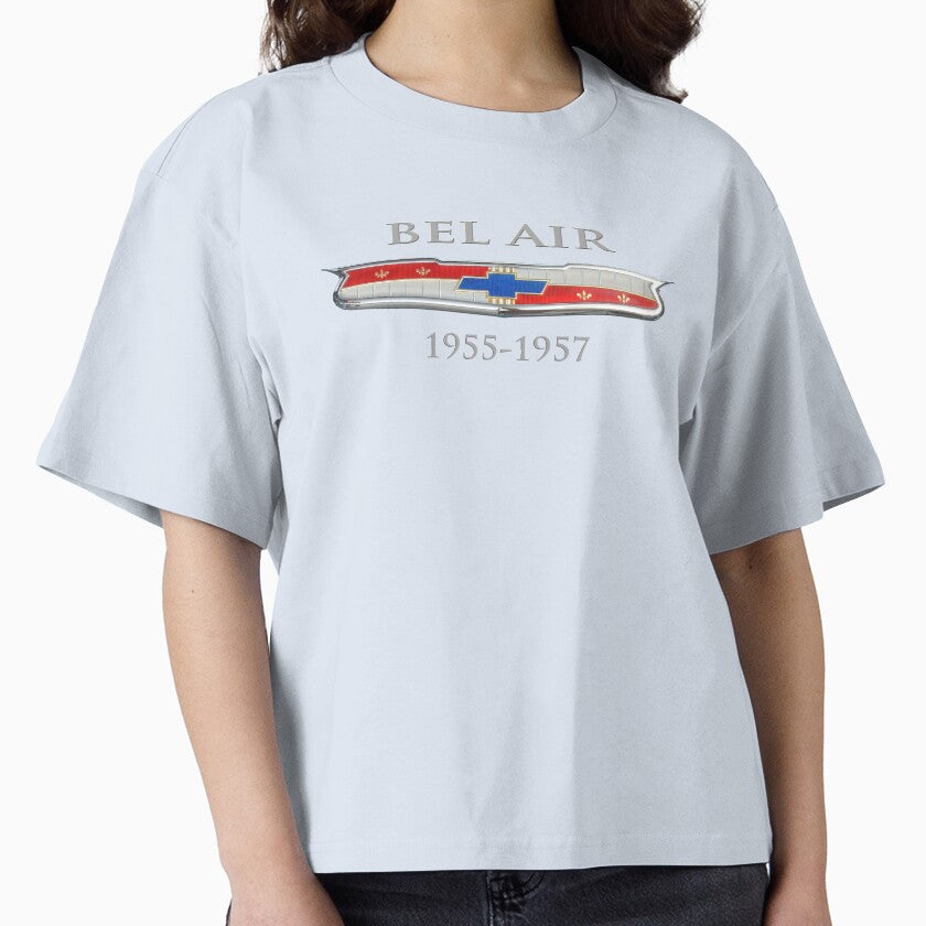 Vintage 1955-1957 Bel Air Badge, American Car TriFive Emblem by classic car craze