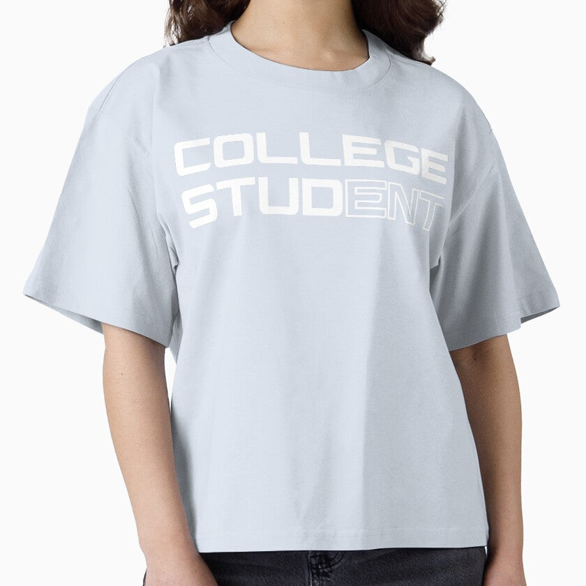 College Student - white letters by nikolaj1301