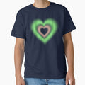 Green and gray orange blurry hearts (cinnamon and matcha) by serenebookworm