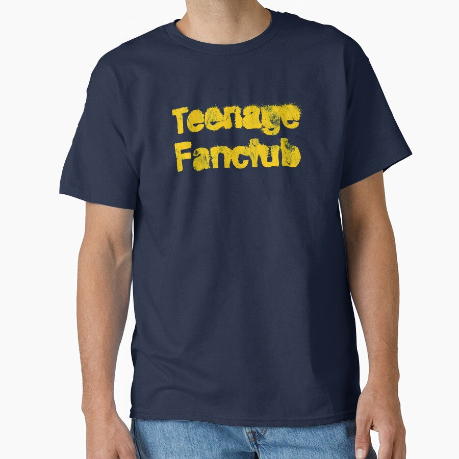 Teenage Fanclub Spray - distressed (yellow) by JoaDa