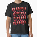 Cherry Bow Pattern Cute Red Aesthetic Coquette Style Floral Design by HopeAndHustle