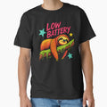 Funny Low Battery Energy Saving Sloth by legendaryskins