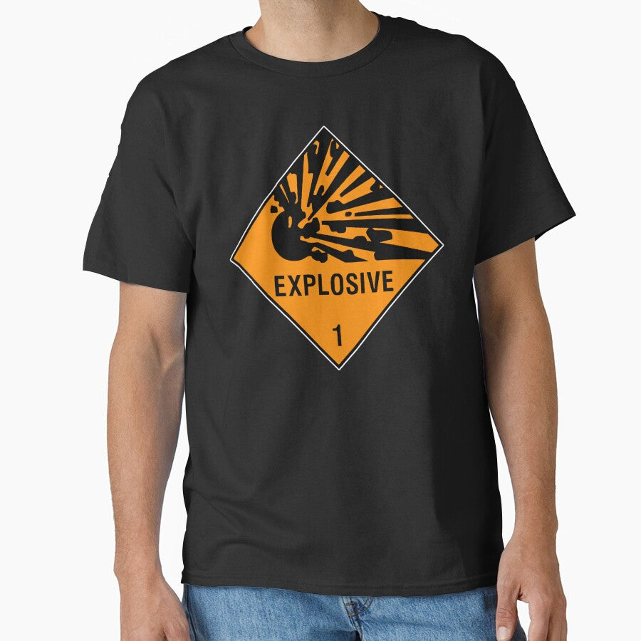 Warning Explosives by Angry Swan Designs