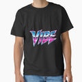 VIBE Retro Neon 80s Vaporwave Aesthetic by Kevin Shearer