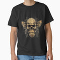 Celestial Skull Bee Floral by alborssamkehs