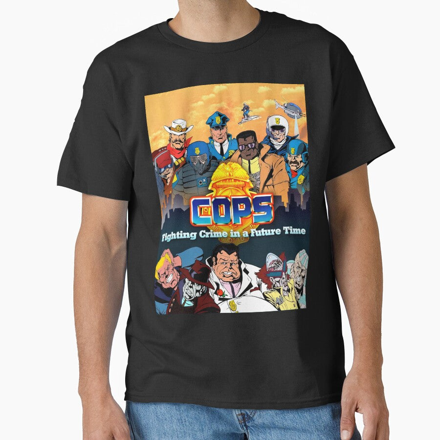 COPS 80s Cartoon by Retr0Tshirts