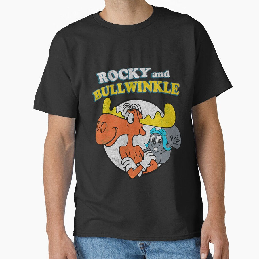 Rocky and bullwinkle Vintage by HanPanh