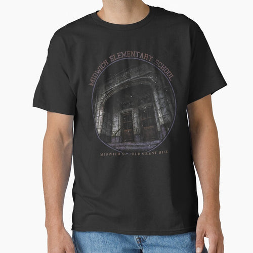1999 Silent Hill 1 Midwich Elementary School Distressed by Power Up Prints