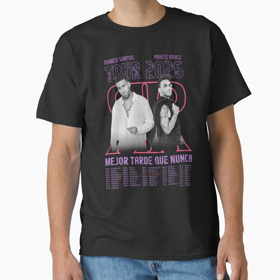 Romeo Santos Prince Royce Bltn 2026 Tour by Thewallart