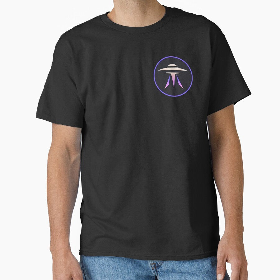 Modern Beam 2.0 Neon UFO Emblem Circle by ShopTyrusKanero