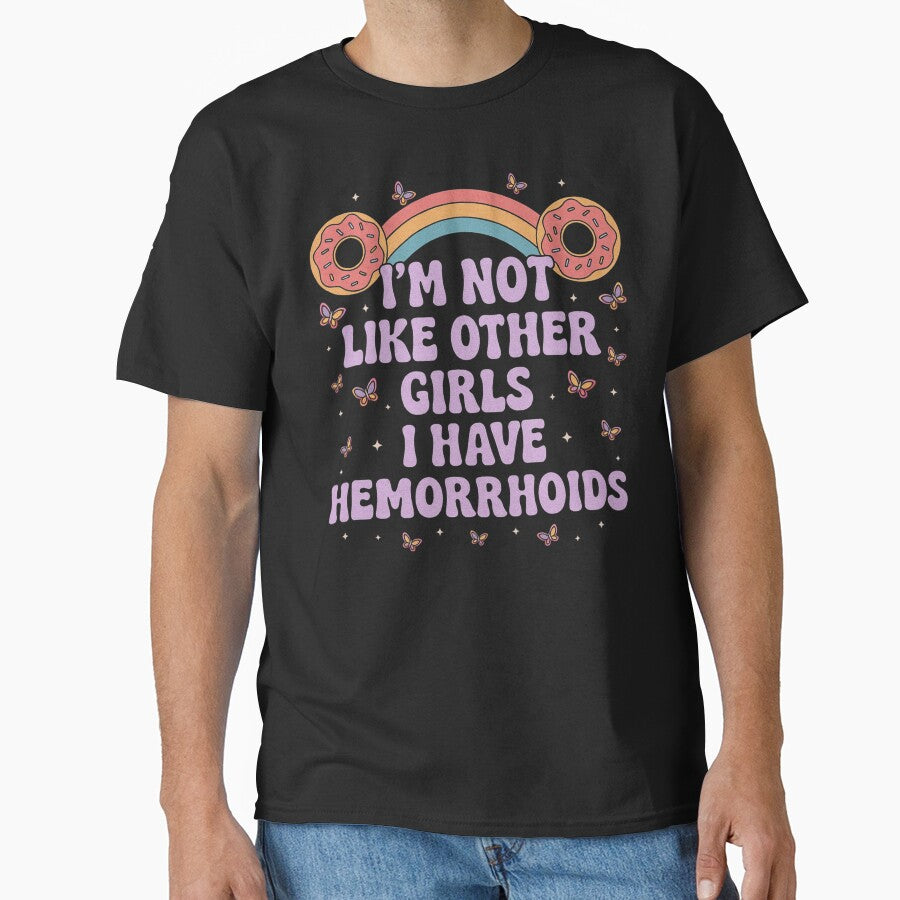 Embarrassing Hemorrhoid Design – Inappropriate Adult Humor, Bold for Women by love3617