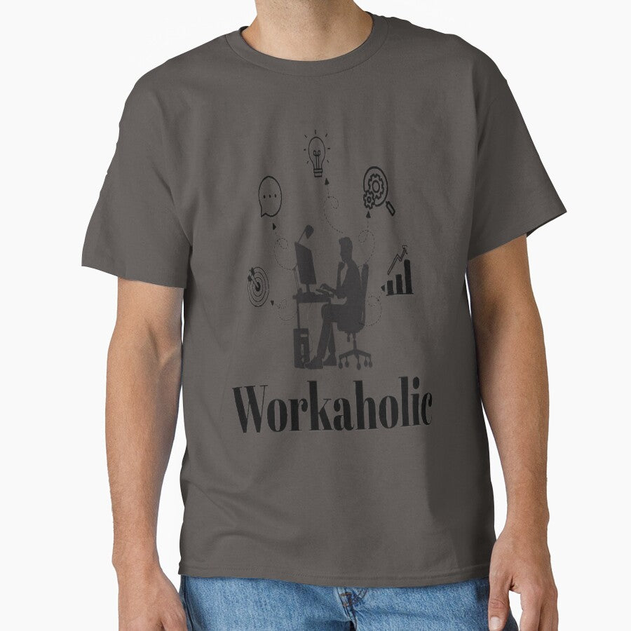 Workaholic Man by PrashaDesigns