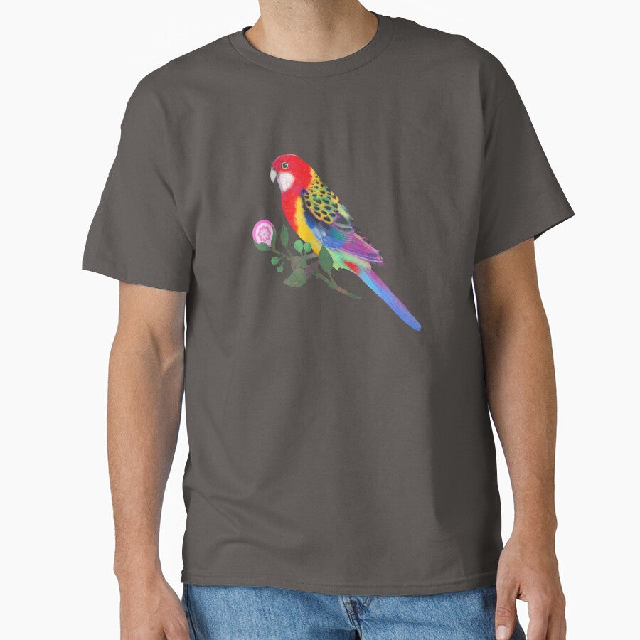 Wingspan Eastern Rosella by Adrielle-art