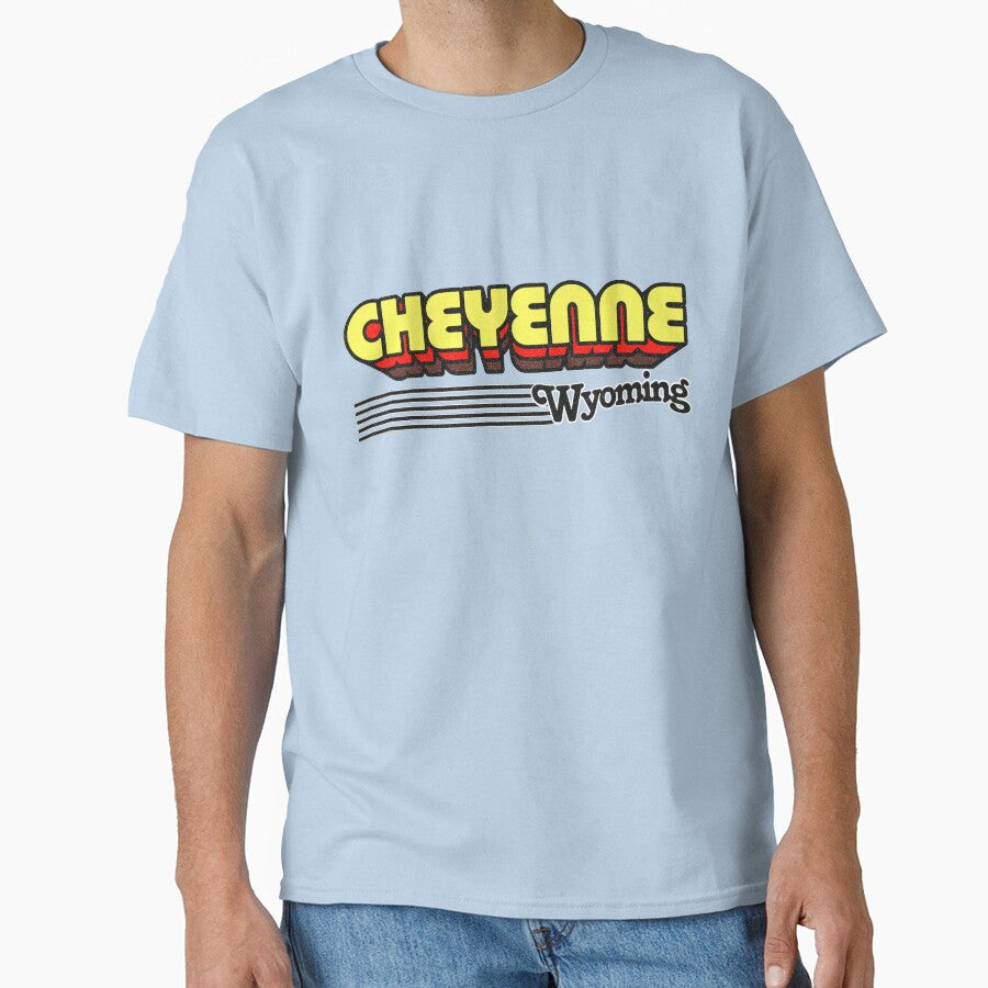Cheyenne, Wyoming | Retro Stripes by retroready