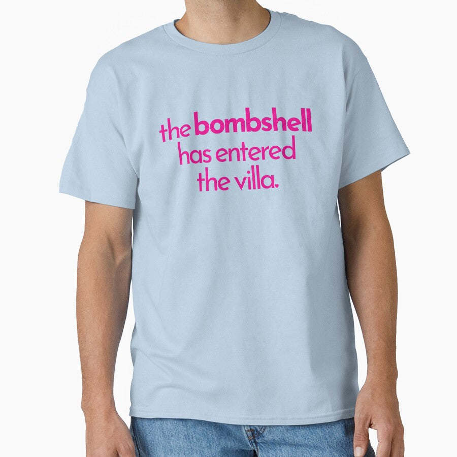 THE BOMBSHELL HAS ENTERED THE VILLA by Killer-Shirts