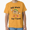 Will Work for Tacos – Funny Mexican Food Lover Design by Kayshies8120