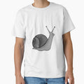 Grayscale Snail by TelkArt