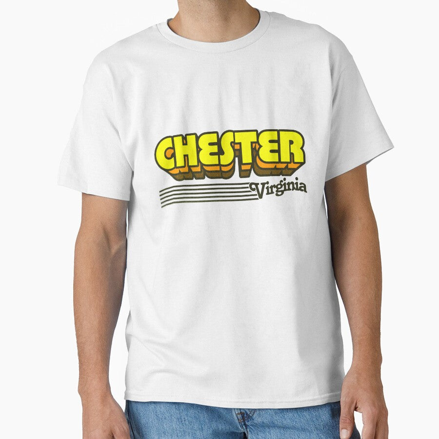 Chester, Virginia | Retro Stripes by retroready