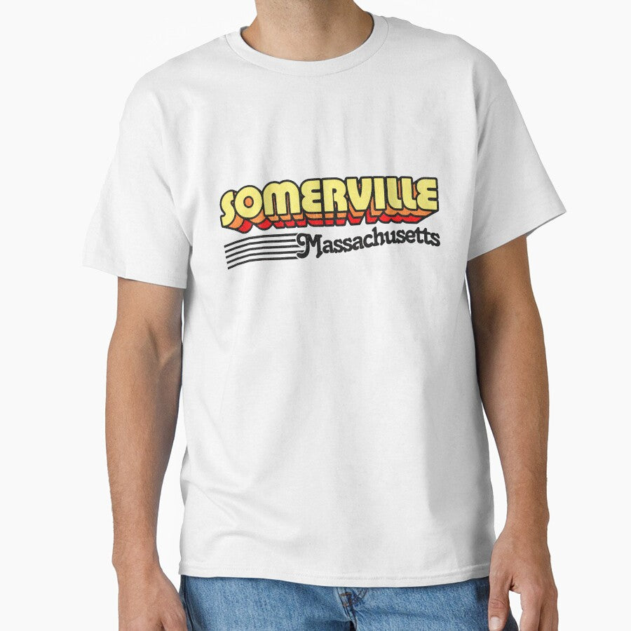 Somerville, Massachusetts | Retro Stripes by retroready
