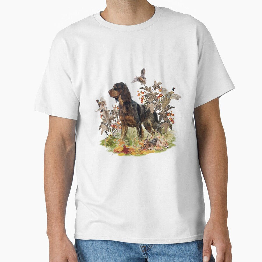 Picardy Spaniel , Bird hunting by TammyHunterArt