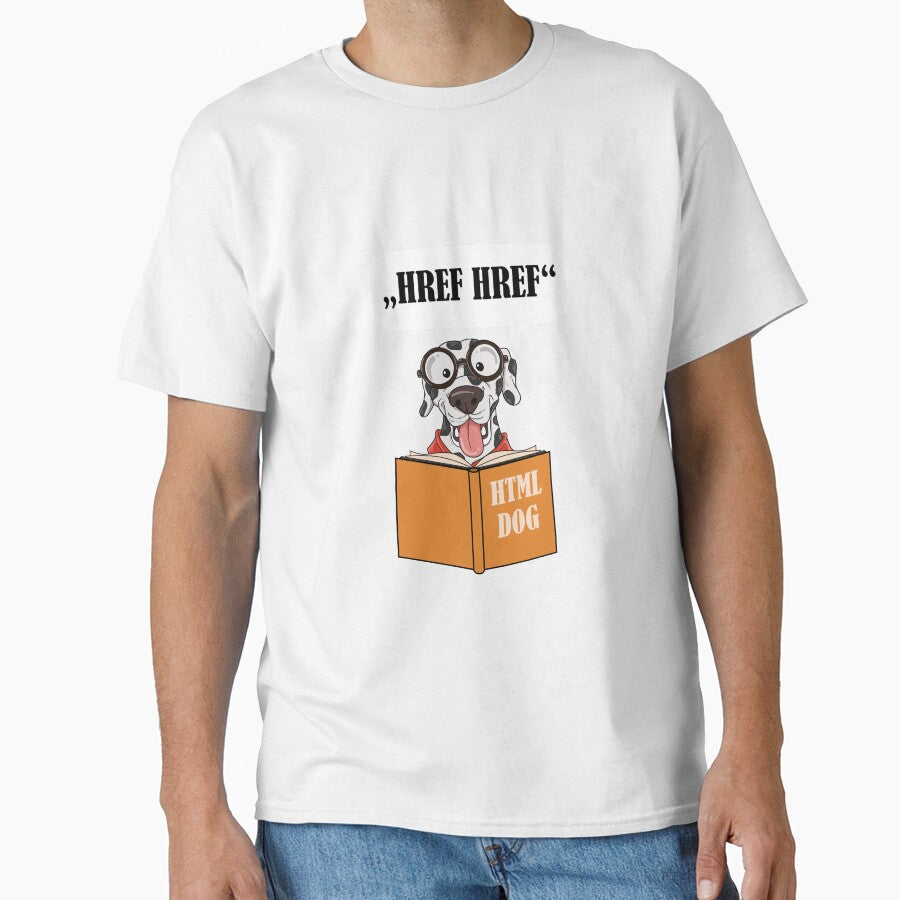 Funny HREF HREF the HTML coding dog for web developers by Cedinho