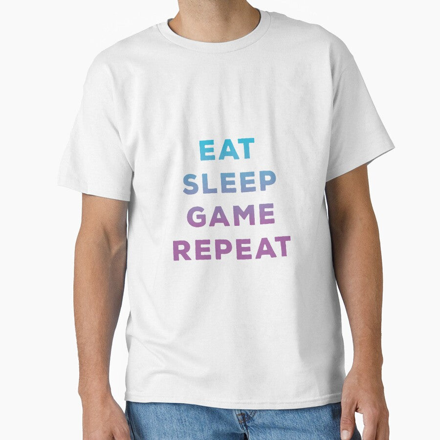Eat Sleep Game Repeat by Vexel Studio